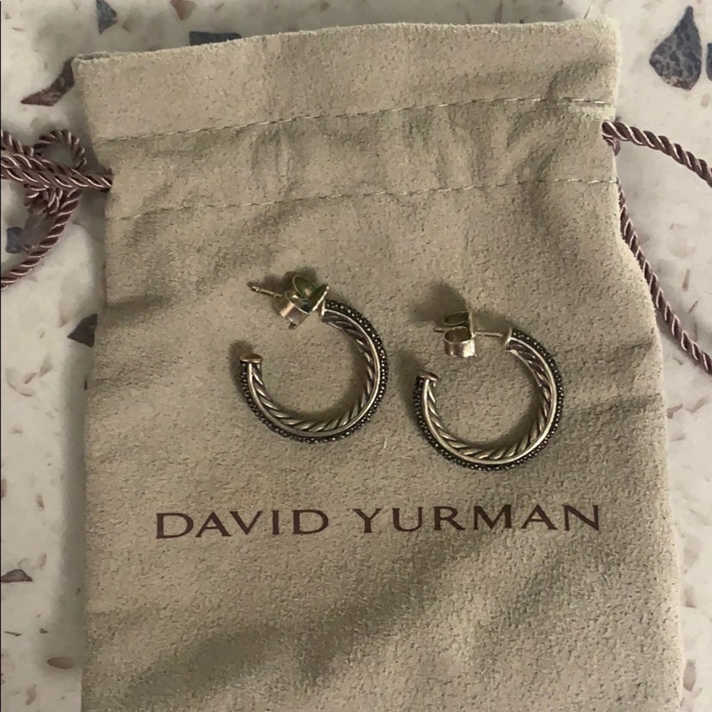 David Yurman hoops